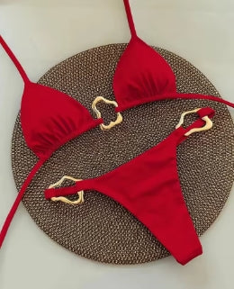 Brazilian Gold Bikini Set